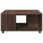 Mesa de centro madera de ingeniería marrón roble 80x80x40 cm de , Mesas de centro - Ref: Foro24-853179, Precio: 81,74 €, Desc...