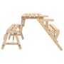 Mesa de picnic bancos 2 en 1 convertible madera maciza abeto de , Mesas de jardín - Ref: Foro24-4008991, Precio: 139,53 €, De...