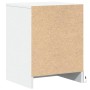 Mesita de noche con luces LED madera de ingeniería blanca de , Mesitas de noche - Ref: Foro24-852019, Precio: 41,48 €, Descue...