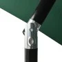 Sombrilla con LED y poste de acero verde 2x3 m de vidaXL, Sombrillas - Ref: Foro24-313786, Precio: 54,38 €, Descuento: %