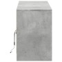 Mueble de TV LED madera ingeniería gris hormigón 139,5x34x50 cm de , Muebles TV - Ref: Foro24-852197, Precio: 99,40 €, Descue...