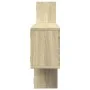Estantería pared madera ingeniería roble Sonoma 167,5x18x68 cm de , Estantes y estanterías - Ref: Foro24-853319, Precio: 45,5...