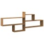 Estante pared madera ingeniería roble artisian 167,5x18x68 cm de , Estantes y estanterías - Ref: Foro24-853325, Precio: 44,95...