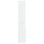 Aparador alto madera de ingeniería blanco 92x33x180 cm de , Librerías y estanterías - Ref: Foro24-3309618, Precio: 107,92 €, ...
