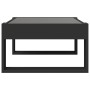 Mesa de centro con Infinity LED negro 70x53x30 cm de , Mesas de centro - Ref: Foro24-847631, Precio: 85,08 €, Descuento: %