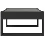 Mesa de centro con Infinity LED negro 70x53x30 cm by , Coffee table - Ref: Foro24-847631, Price: 84,02 €, Discount: %