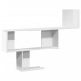 Estante de pared madera de ingeniería blanco 100x15x70 cm de , Estantes y estanterías - Ref: Foro24-853191, Precio: 34,07 €, ...