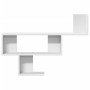 Estante de pared madera de ingeniería blanco 100x15x70 cm de , Estantes y estanterías - Ref: Foro24-853191, Precio: 34,07 €, ...