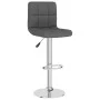 Dark gray fabric kitchen stool by , Kitchen stools - Ref: Foro24-334230, Price: 72,93 €, Discount: %