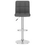 Dark gray fabric kitchen stool by , Kitchen stools - Ref: Foro24-334230, Price: 72,93 €, Discount: %