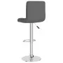 Dark gray fabric kitchen stool by , Kitchen stools - Ref: Foro24-334230, Price: 72,93 €, Discount: %