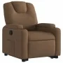 Sillón reclinable elevable de tela marrón de , Sillones - Ref: Foro24-3204372, Precio: 275,40 €, Descuento: %