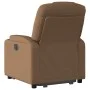 Sillón reclinable elevable de tela marrón de , Sillones - Ref: Foro24-3204372, Precio: 275,40 €, Descuento: %