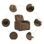 Sillón reclinable elevable de tela marrón de , Sillones - Ref: Foro24-3204372, Precio: 275,40 €, Descuento: %