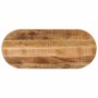 Tablero de mesa ovalado madera maciza mango rugosa 80x40x3,8 cm de , Tableros para mesas - Ref: Foro24-370112, Precio: 51,76 ...