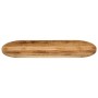 Tablero de mesa ovalado madera maciza mango rugosa 80x40x3,8 cm de , Tableros para mesas - Ref: Foro24-370112, Precio: 51,76 ...