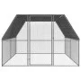Jaula gallinero de acero galvanizado 3x4x2 m de , Jaulas y habitáculos para animales pequeños - Ref: Foro24-3278808, Precio: ...