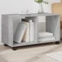 Rollcontainer aus Holzwerkstoff in Betongrau mit Rollen, 72x33x42,5 cm. von , Seitentische - Ref: Foro24-853140, Preis: 39,72...