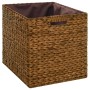 Banco con 2 cestas hierba marina 71x40x42 cm marrón en Bancos para recibidores y almacenamiento | Comprar online en Foru.es