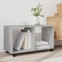 Engineered wood gray concrete 72x33x42.5cm wheeled cabinet by , Side tables - Ref: Foro24-853140, Price: 39,72 €, Discount: %
