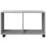 Rollcontainer aus Holzwerkstoff in Betongrau mit Rollen, 72x33x42,5 cm. von , Seitentische - Ref: Foro24-853140, Preis: 39,72...