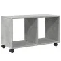 Rollcontainer aus Holzwerkstoff in Betongrau mit Rollen, 72x33x42,5 cm. von , Seitentische - Ref: Foro24-853140, Preis: 39,72...