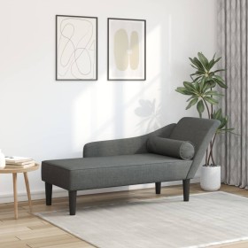 Sofá diván con cojines tela gris oscuro de , Divanes - Ref: Foro24-4007597, Precio: 160,05 €, Descuento: %