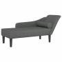 Sofá diván con cojines tela gris oscuro de , Divanes - Ref: Foro24-4007597, Precio: 160,05 €, Descuento: %