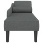 Sofá diván con cojines tela gris oscuro de , Divanes - Ref: Foro24-4007597, Precio: 160,05 €, Descuento: %