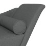 Sofá diván con cojines tela gris oscuro de , Divanes - Ref: Foro24-4007597, Precio: 160,05 €, Descuento: %