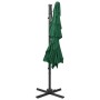Sombrilla de 4 niveles con poste aluminio verde 250x250 cm de vidaXL, Sombrillas - Ref: Foro24-313821, Precio: 195,56 €, Desc...