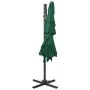 Sombrilla de 4 niveles con poste aluminio verde 250x250 cm de vidaXL, Sombrillas - Ref: Foro24-313821, Precio: 193,08 €, Desc...