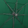 Sombrilla de 4 niveles con poste aluminio verde 250x250 cm de vidaXL, Sombrillas - Ref: Foro24-313821, Precio: 195,56 €, Desc...