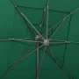 Sombrilla de 4 niveles con poste aluminio verde 250x250 cm de vidaXL, Sombrillas - Ref: Foro24-313821, Precio: 193,08 €, Desc...