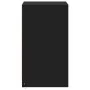 Mesitas de noche con luces LED 2 uds madera ingeniería negra de , Mesitas de noche - Ref: Foro24-852001, Precio: 102,85 €, De...