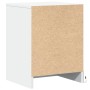 Mesitas de noche con luces LED 2 uds madera ingeniería blanca de , Mesitas de noche - Ref: Foro24-852020, Precio: 72,33 €, De...
