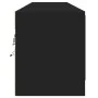 Mueble de TV de pared con LED negro 180x31x38 cm de , Muebles TV - Ref: Foro24-3307948, Precio: 168,88 €, Descuento: %