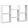 Estantería de pared madera de ingeniería blanco 96x18x60 cm de , Estantes y estanterías - Ref: Foro24-853227, Precio: 43,79 €...