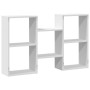Estantería de pared madera de ingeniería blanco 96x18x60 cm de , Estantes y estanterías - Ref: Foro24-853227, Precio: 43,79 €...