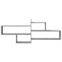 Estante de pared madera ingeniería gris Sonoma 167,5x18x68 cm de , Estantes y estanterías - Ref: Foro24-853322, Precio: 47,47...