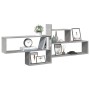 Estante de pared madera ingeniería gris hormigón 167,5x18x68 cm de , Estantes y estanterías - Ref: Foro24-853320, Precio: 51,...