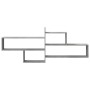 Estante de pared madera ingeniería gris hormigón 167,5x18x68 cm de , Estantes y estanterías - Ref: Foro24-853320, Precio: 51,...