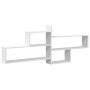 Estantería de pared madera ingeniería blanca 167,5x18x68 cm de , Estantes y estanterías - Ref: Foro24-853317, Precio: 53,18 €...