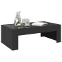 Mesa de centro con Infinity LED negro 90x50x30 cm de , Mesas de centro - Ref: Foro24-847617, Precio: 114,19 €, Descuento: %
