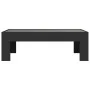 Mesa de centro con Infinity LED negro 90x50x30 cm de , Mesas de centro - Ref: Foro24-847617, Precio: 114,19 €, Descuento: %
