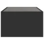 Mesa de centro con Infinity LED negro 90x50x30 cm de , Mesas de centro - Ref: Foro24-847617, Precio: 114,19 €, Descuento: %