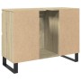 Mueble de baño madera de ingeniería roble Sonoma 80x33x60 cm de , Muebles de baño - Ref: Foro24-849684, Precio: 97,04 €, Desc...