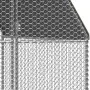 Jaula gallinero de acero galvanizado 3x10x2 m de , Jaulas y habitáculos para animales pequeños - Ref: Foro24-3278811, Precio:...