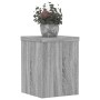 Soportes de plantas 2 uds madera gris Sonoma 15x15x20 cm de , Soportes para macetas - Ref: Foro24-852893, Precio: 25,16 €, De...