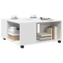 Mesa de centro madera de ingeniería blanca 80x80x40 cm de , Mesas de centro - Ref: Foro24-853173, Precio: 76,56 €, Descuento: %